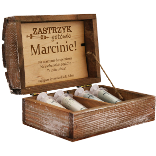 Peniaze Box Darček pre peňažné injekcie s