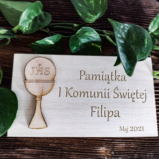Prvé sväté prijímanie - Peniaze box, suvenír spoločenstva, krst