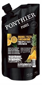 Pulpa Ananas Yuzu Kardamon Ponthier 1KG