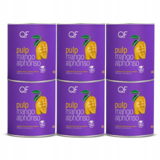 Sada mangovej buničiny Alphonso 6 x 850 g