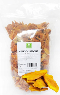 Lahodné mango sušené lístky bez cukru 1kg kvalita