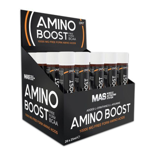 Aminokyseliny - QNT aminoskupina 20x shot 25ml aminokyseliny BCAA
