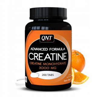 Kreatín - QNT Kreatín Monohydrát Kreatín Mono 3000 MG 200 t