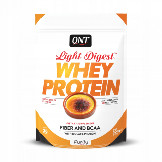 Proteín -  QNT Light Digest Srvátkový proteín Izolát + WPC 500g