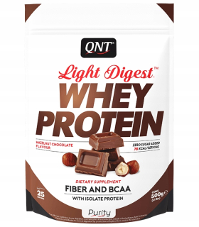 Proteín -  QNT - Light Digest Srvátka 500g Čokoládová matica