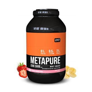 Proteín - QNT Metapure Zero Carb 2kg jahoda-banán