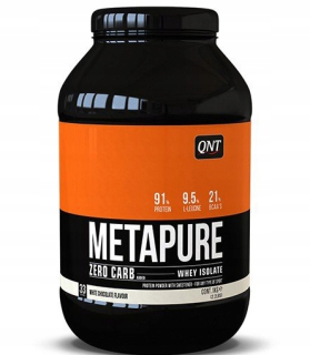 Proteín - QNT - Metaapure ZERO CARB - 908G Biela Čokoláda