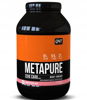 Proteín - QNT - Metaapure Zero Carb - 908G Strawberry-banán