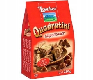 Quadratini Napolitaner Oburovky s maticou smotany