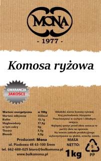 Quinoa Rice Komos White 5kg Mona Premium
