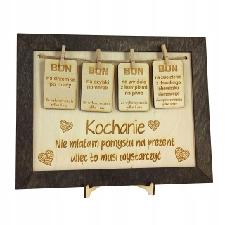 BON BOND DARČEKOVÉHO POTREBUJÚCEHO NÁHRADU VALENTINE