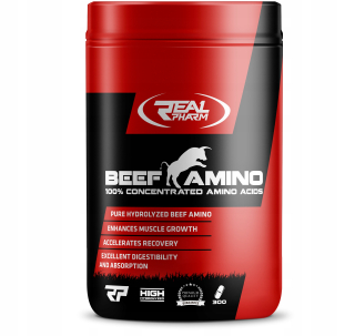 Aminokyseliny - Real Pharm Beef Amino 300TAB