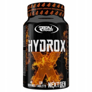 Spaľovač tuku - Real Pharm Hydrox 120TABS Horák Kofeín Redukcia