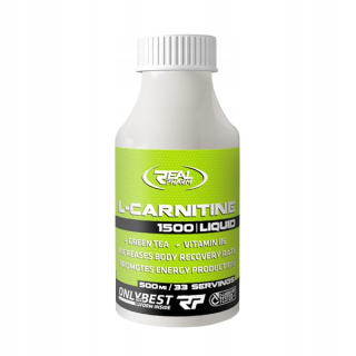 Spaľovač tuku - Real Pharm L-karnitínk + Zelený čaj 500ml