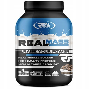 Gainer - Reálna Pharm Mass 3623g Gainer Hmotnosť na Mase