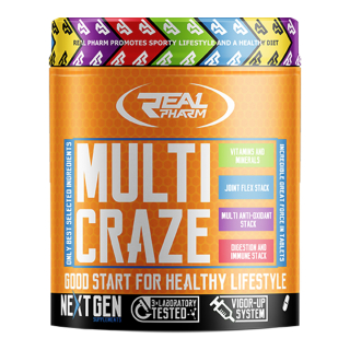 Real Pharm Multi Craze 270 Vitamíny Minerály Šport