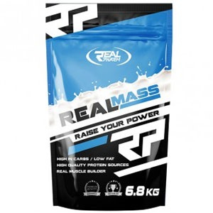 Gainer - Real Pharm Real Mass 6800g Gainer Hromadná masová sila