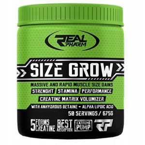 Kreatín - Real Pharm Size Grow 675G Creaine Creaine Stack