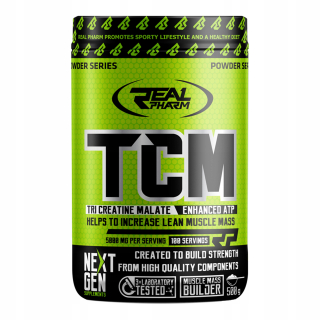 Kreatín - Real Pharm TCM 500 Apple Creaine Silu Mass
