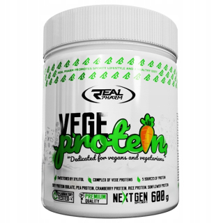 Proteín - Real Pharm Duge Protein 600g Weganian Hit Bielch!