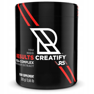 Kreatín - VÝSLEDKY VÝŽIVA CREATIFY RS MIX 6 KREATYN 300G