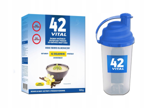Spaľovač tuku - Senzačná diéta 42 Vital Slimming 510G + Fľaša voda