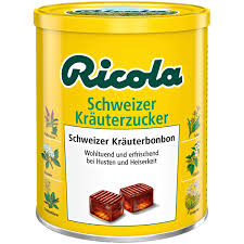 Ricola bylinné cukríky na kašeľ 250g z Nemecka