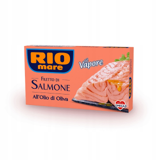 Rio Mare Lososové filé v olivovom oleji 150g