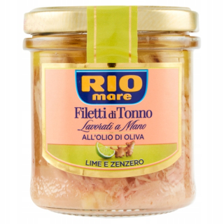 Rio Mare Tuniace filé v Oliwa s limetom a zázvorom