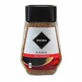 Instantná káva -  RIOBA 200g Arabica Instantná káva