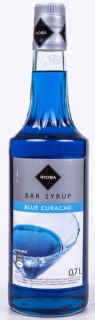 Rioba 700ml Bar Sirup Blue Curacao Barman Sirup