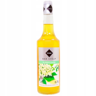 Rioba Barmain Sirup Elderflower Black bez 700ml
