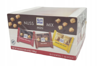 RITTER SPORT - mini NUSS MIX 66 ks po 16,67 g, 1