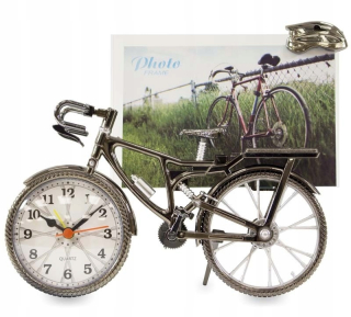 Bike rechargers Clock Budík Photo Frame