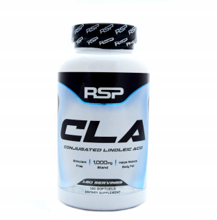 Spaľovač tuku - RSP Nutrition CLA 180caps KYSELINA LINOLOVÁ 1000MG