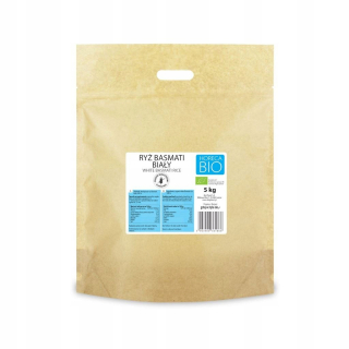BIELA RYŽA BASMATI BEZLEPKOVÁ BIO 5 kg - HORECA H