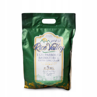 Ryža Basmati Parboilled Extra dlhá 5 kg Rice Valley