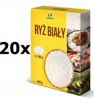 Rice White Médium zrnil Leviathan 20 x 4 * 100g