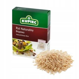 Prírodná hnedá ryža 4x100g 24 Balenie