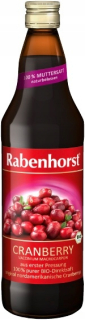 Rabenhorst Brusnicová šťava NFC BIO 750 ml