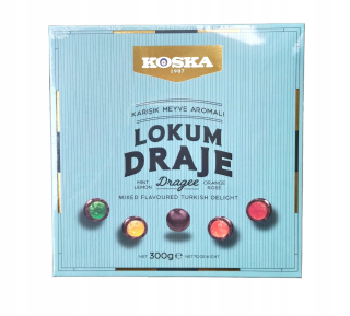Rachatłukum Drebe.mix v horkej čokoláde.Koska