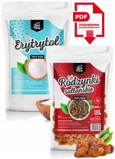 Real Potraviny Raisins Sultanian 1kg + erytritol 500g