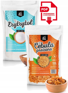 Real Foods Cibule Roassing 1000g + erytritol 500g