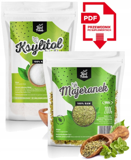 Pravé jedlá Majorán 200g + Xylitol 1000g