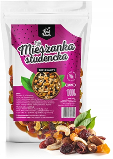 Študentská zmes Real Foods s občerstvením 1 000 g
