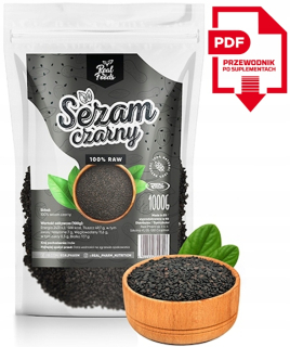 Pravé jedlá - čierny sezam 1000g