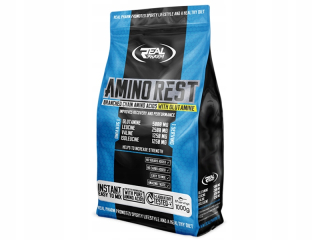 Aminokyseliny - Real Pharm Amino Rest 1000g BCAA Glutamina