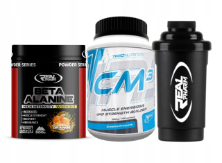 Real Pharm Beta Alanina 300G + TREC CM3 500g