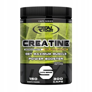 Kreatín - Real Pharm Kreatín 300Caps Creaine 1000mg