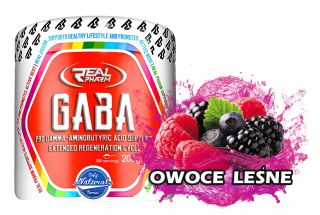 Testosterón - Real Pharm GABA 200g podpora libida a dobrý spánok